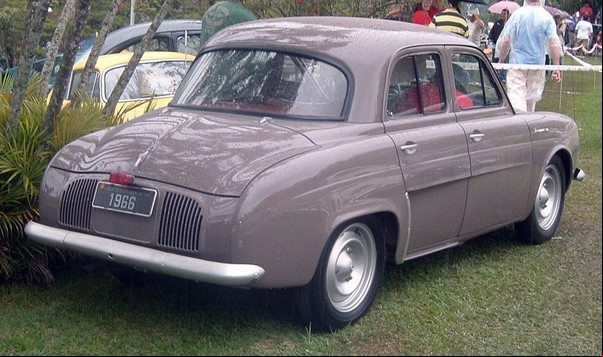 Gordini Teimoso 1966, versão mais simplória com objetivo de incentivar a compra desse veículo pela Caixa Econômica Federal. Foto/Reprodução: Autoentusiastas.