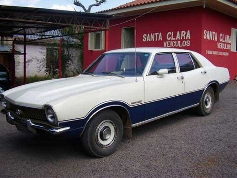 Versão rara do Maverick, o Bicolor foi fabricado com duas tonalidades de cores, sendo uma mais clara e uma mais escura.