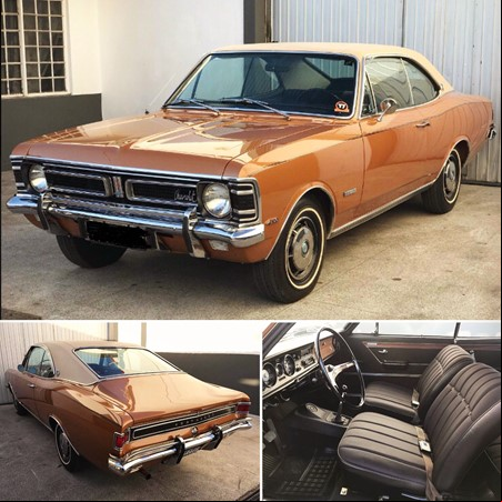 Versão Gran Luxo fabricada no ano de 1972