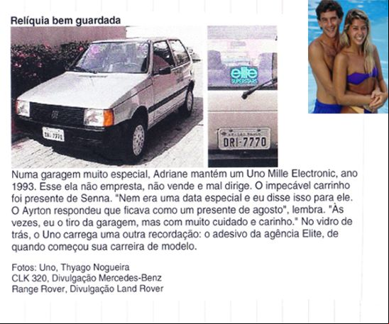 Foto/Reprodução: Ayrton Senna Vive